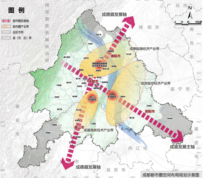 成德两地之间重点建设成德临港经济产业带