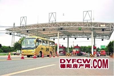 德阳四个高速收费站完成扩容