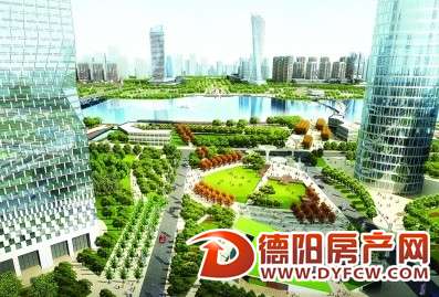 德阳旌东新区绵远河西岸整治
