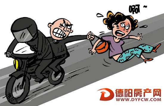 两外地男子什邡飞车抢夺 没跑多远就被抓