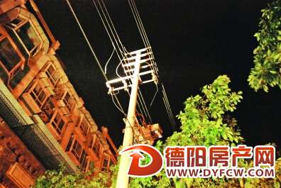昨夜德阳市区旌东片区大范围停电