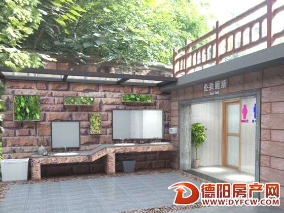 德阳石刻公园公厕改造升级  全面提升游客舒适度