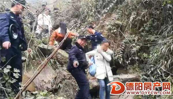 三女生大年初一被困深山 绵竹公安紧急救援