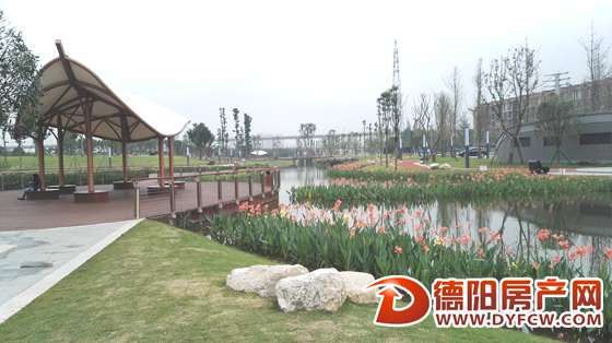 广汉再添一座临水生态公园