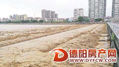 今年首波洪峰“高速”通过德阳市区