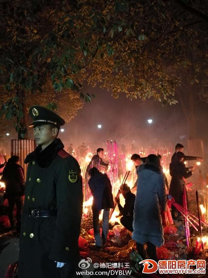 除夕夜，他们才是德阳最可爱的人！