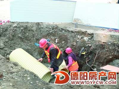 治内涝分雨污 德阳市区多个地下管网治理工程开工