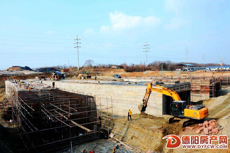 沱江西路下穿立交今年底完工