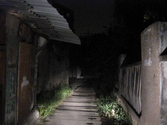 穿塘堰小巷无路灯 上百住户出行摸黑