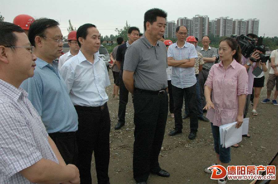市委书记李向志调研旌东新区城北核心区