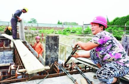 德阳天元污水处理厂土建完成70%